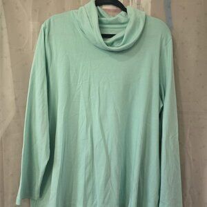 Mint Green Turtleneck